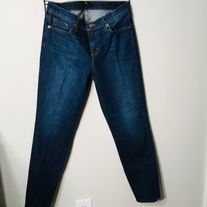 J Brand Aidan Ringer Jeans Women’s Size 27 Dark Wash Slim Straight Denim